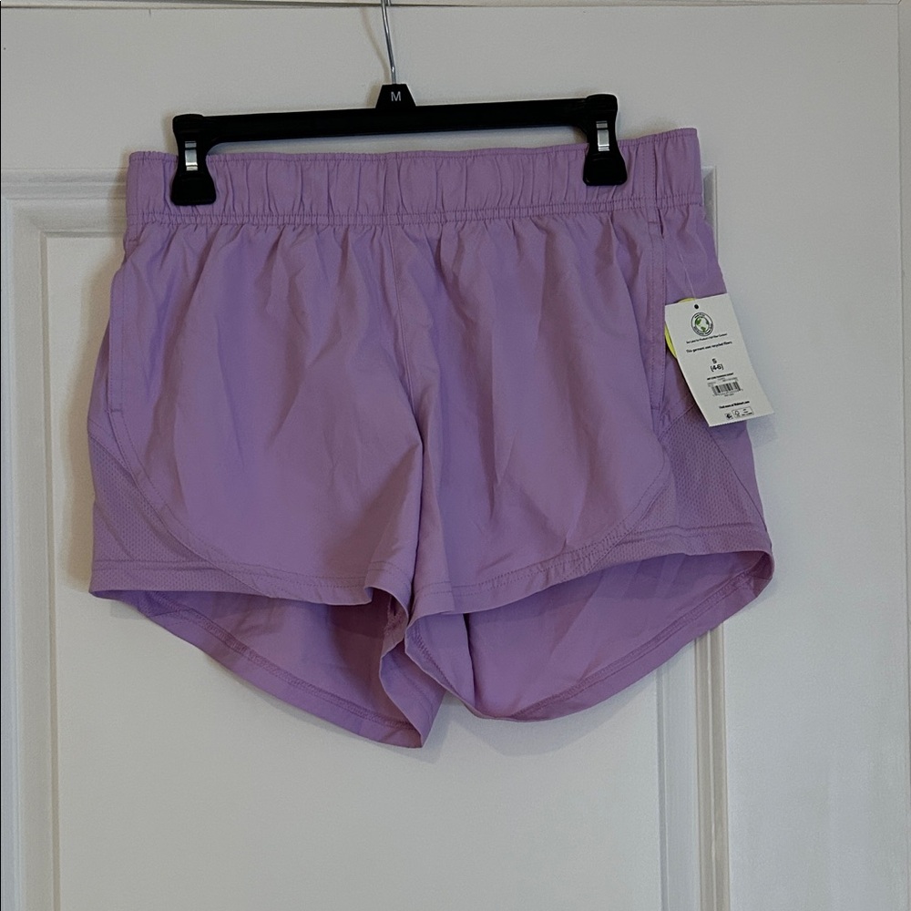 Women's Athletic Lavender Shorts